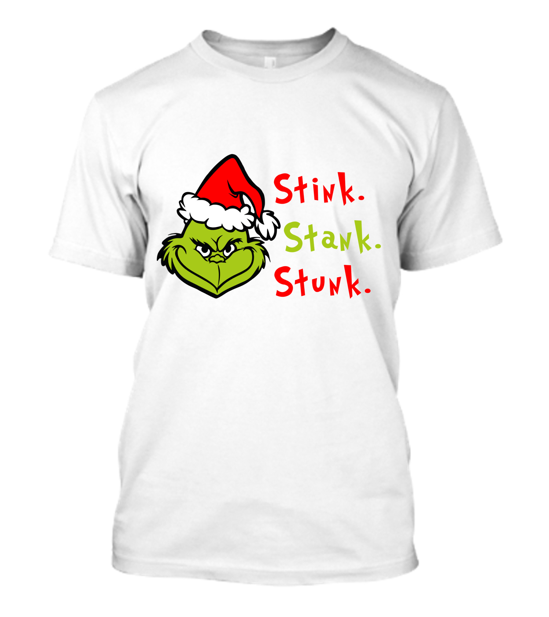 Stink Stank Stunk Xmas Party Grinch Christmas Movie T-Shirt