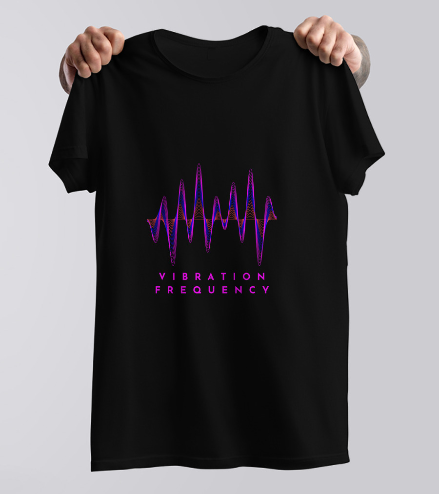 Vibration Frequency Magic Sound Waveform T-Shirt