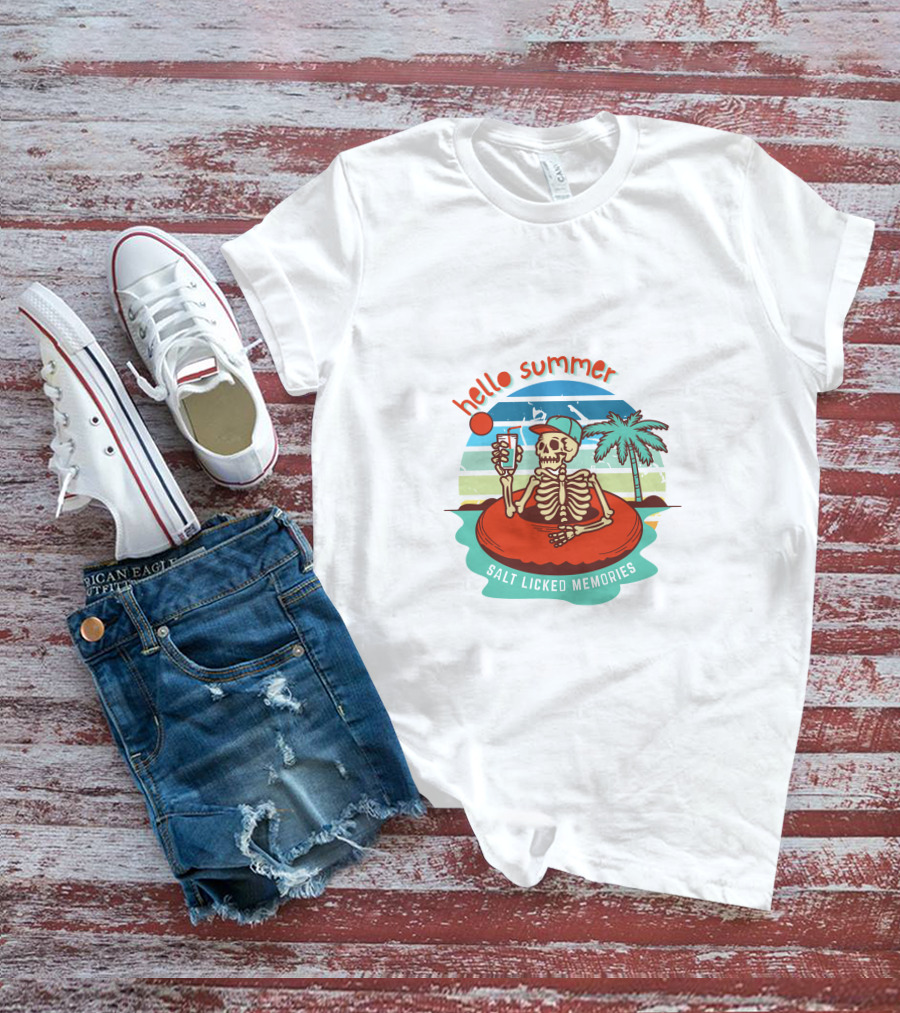 Hello Summer Salt Licked Memories T-Shirt