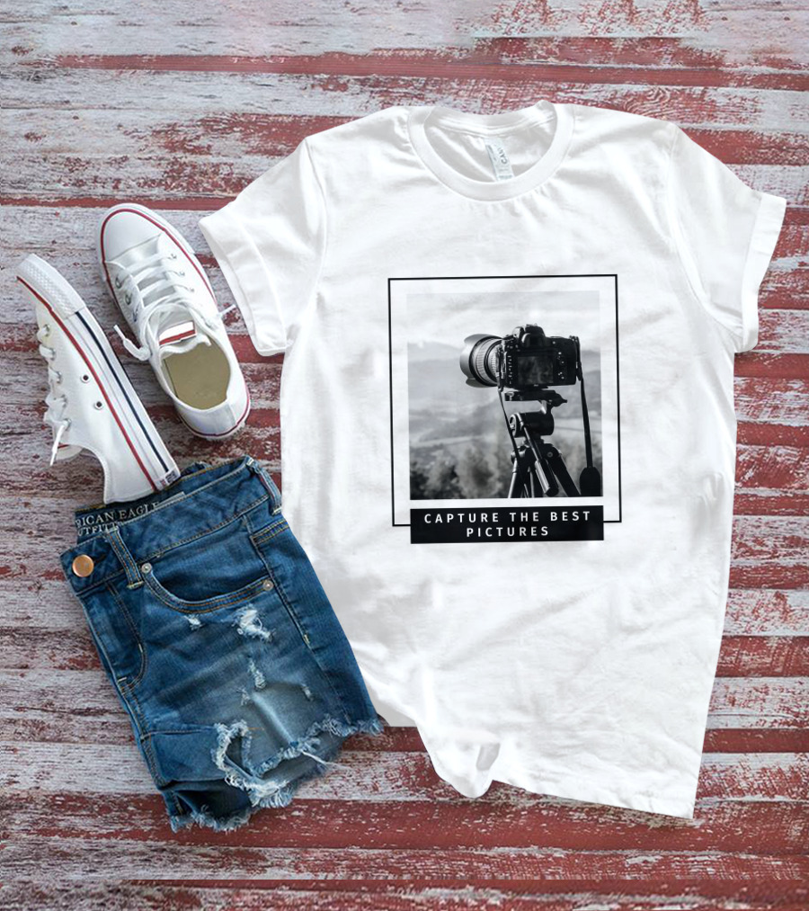 Capture The Best Pictures Save The Moments T-Shirt