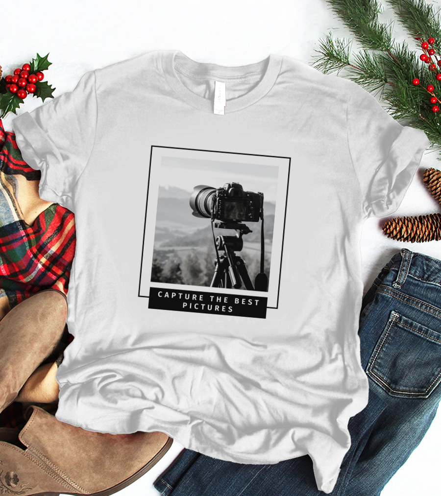 Capture The Best Pictures Save The Moments T-Shirt