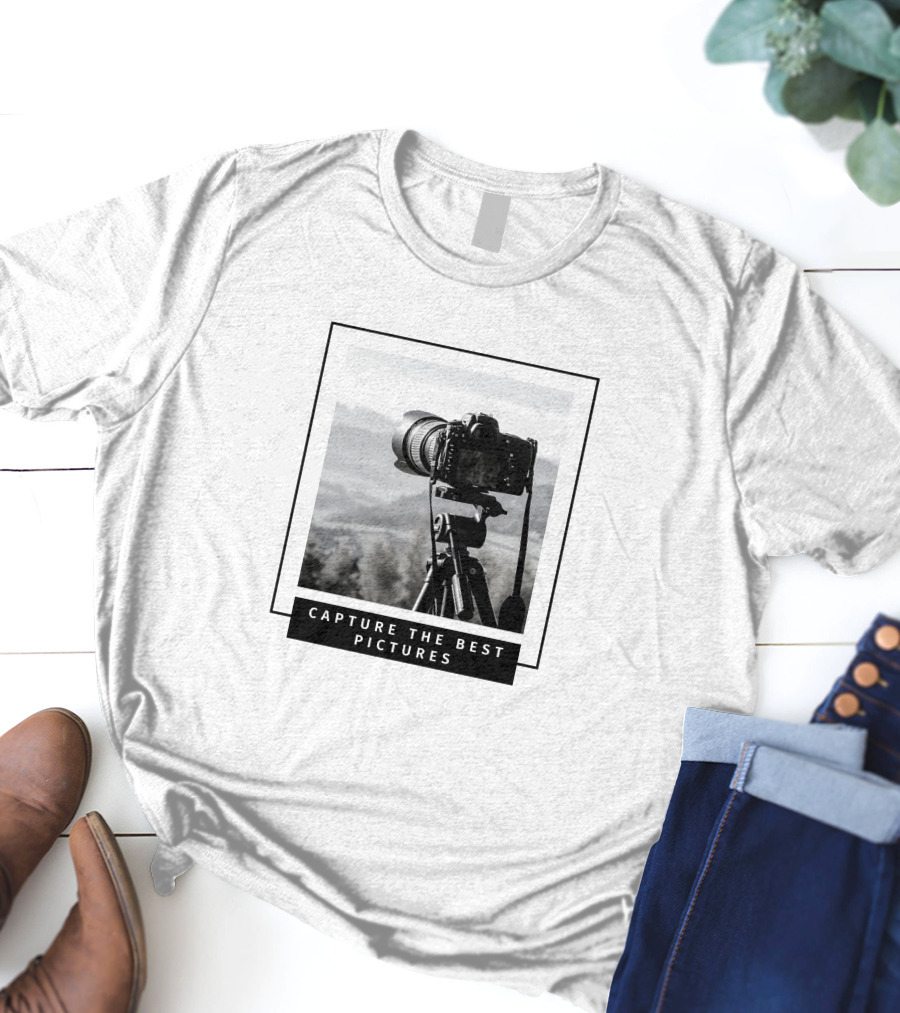 Capture The Best Pictures Save The Moments T-Shirt