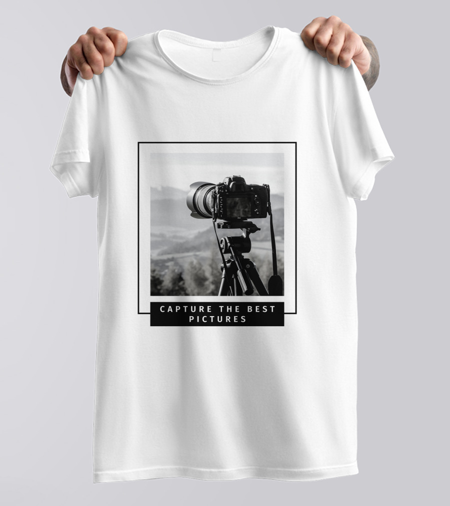 Capture The Best Pictures Save The Moments T-Shirt