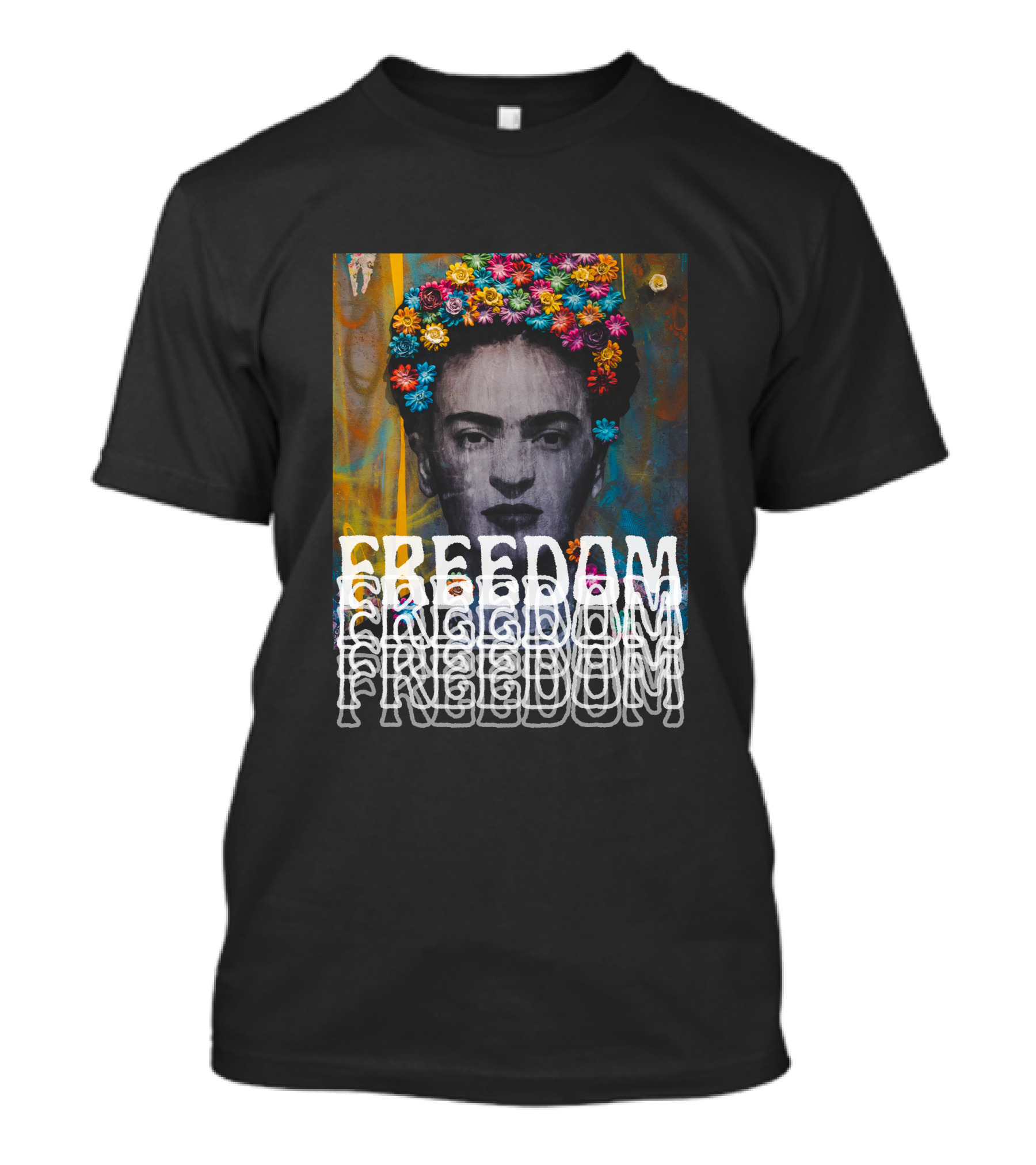 FREEDOM Vibrant Floral T-Shirt