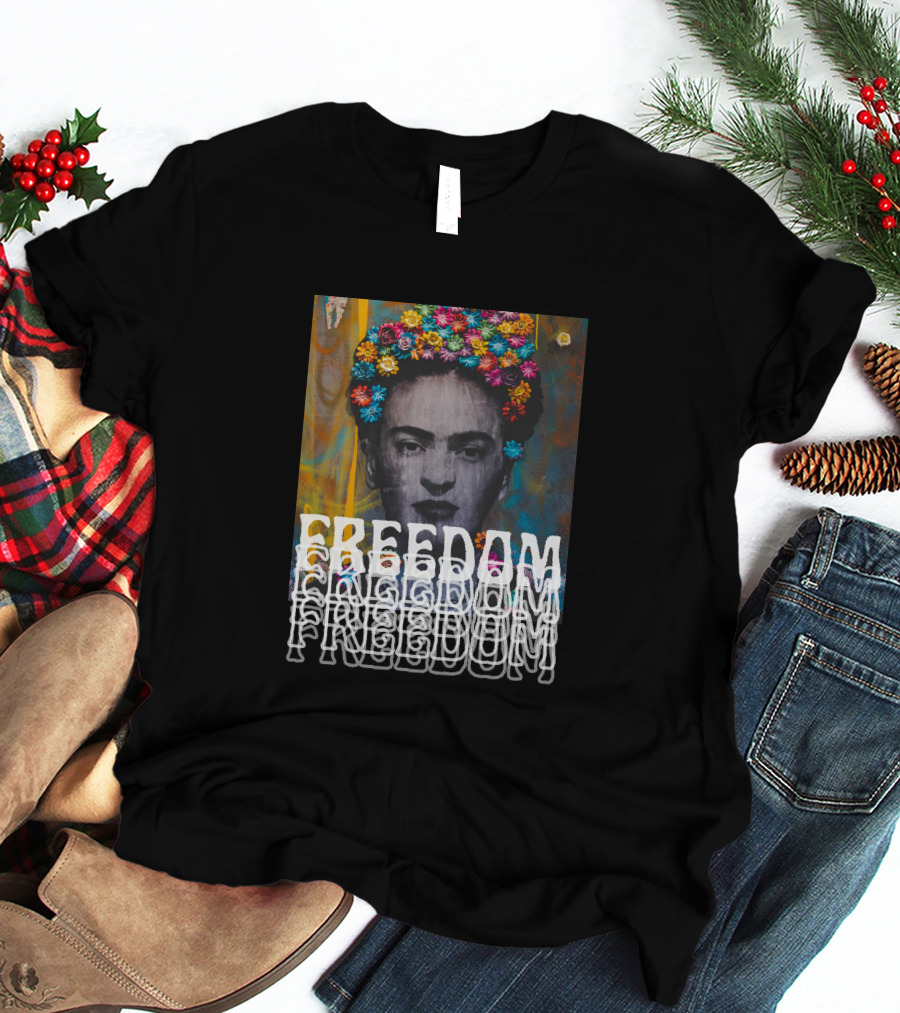 FREEDOM Vibrant Floral T-Shirt