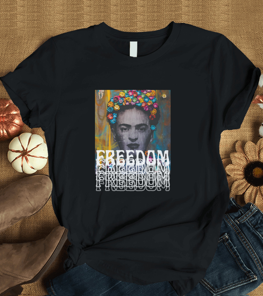 FREEDOM Vibrant Floral T-Shirt