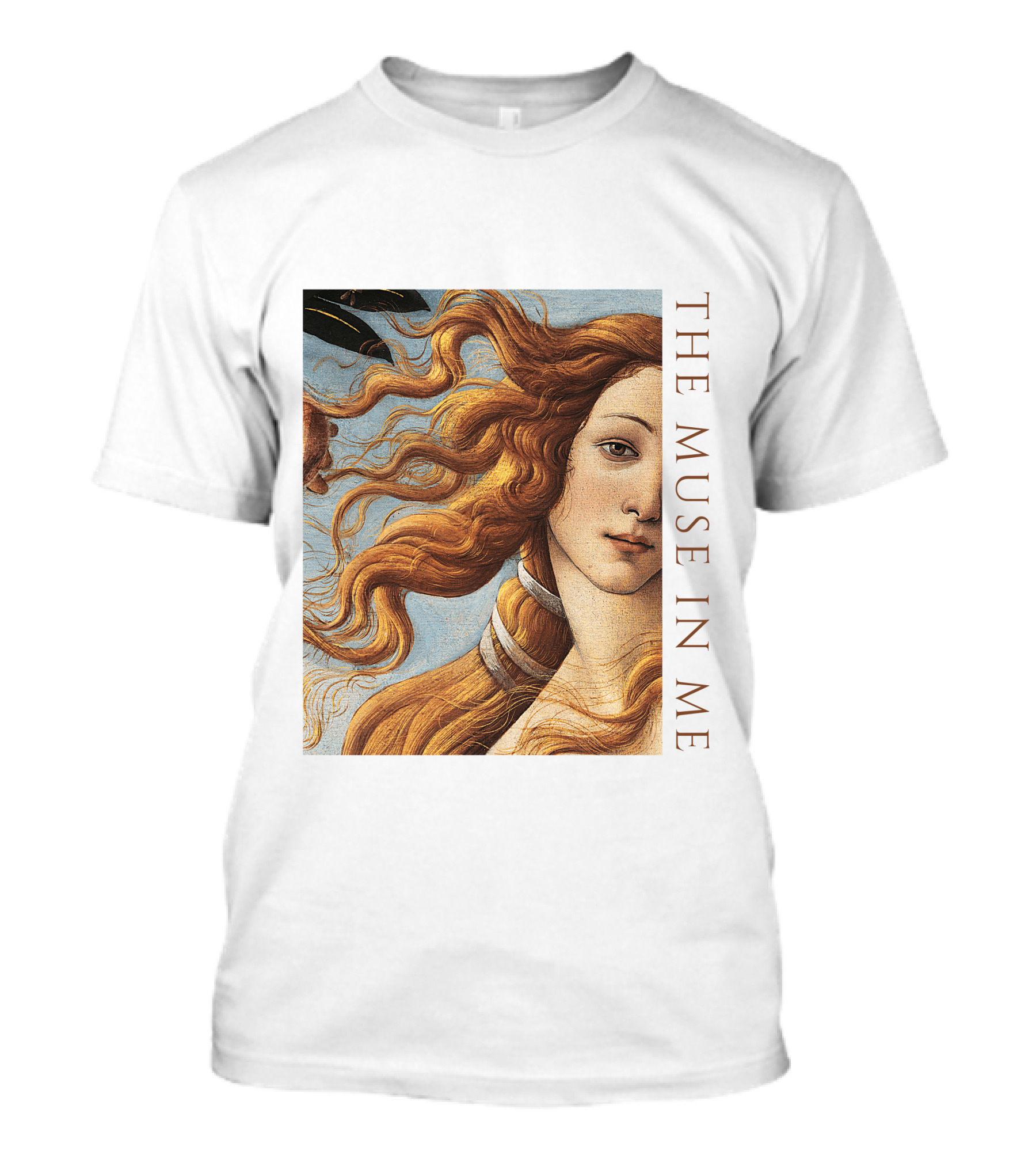 The Muse In Me Botticelli Venus T-Shirt