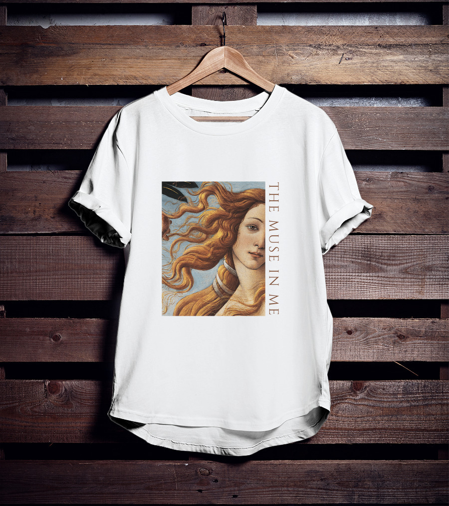 The Muse In Me Botticelli Venus T-Shirt