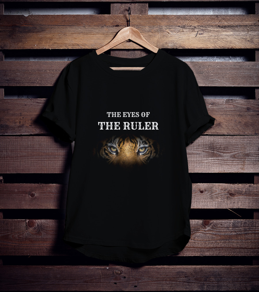 The Eyes Of The Ruler Tiger T-Shirt