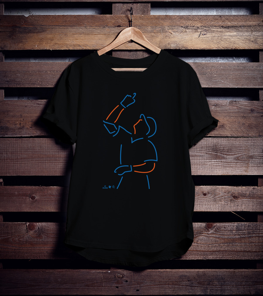 Brandon Nimmo Neon Athlete T-Shirt