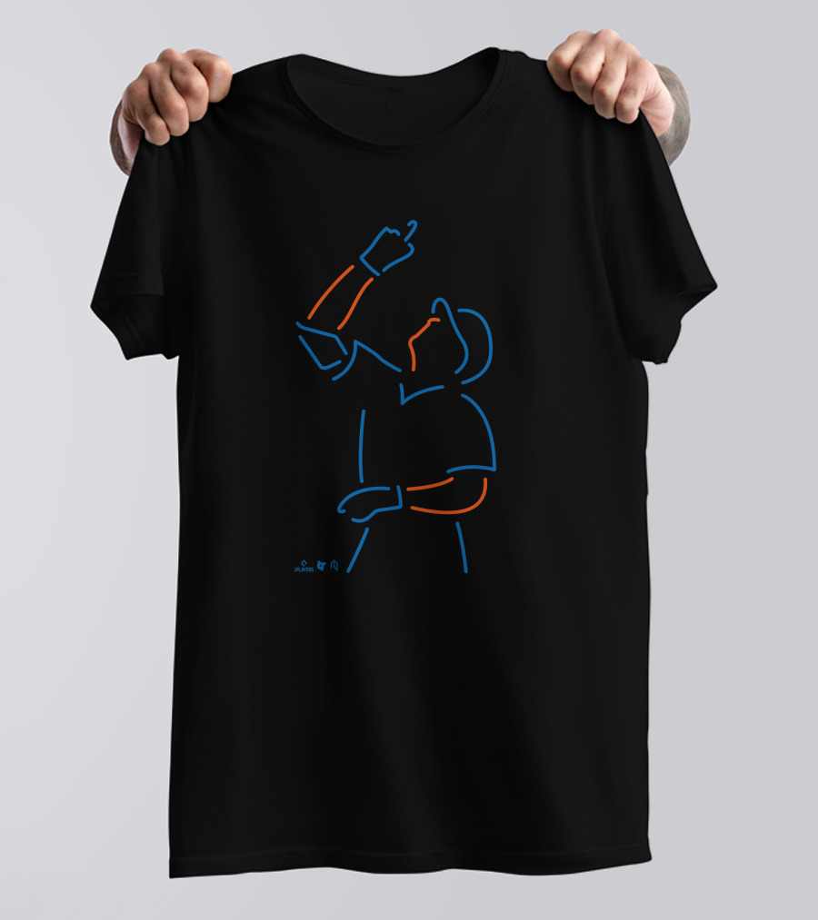 Brandon Nimmo Neon Athlete T-Shirt