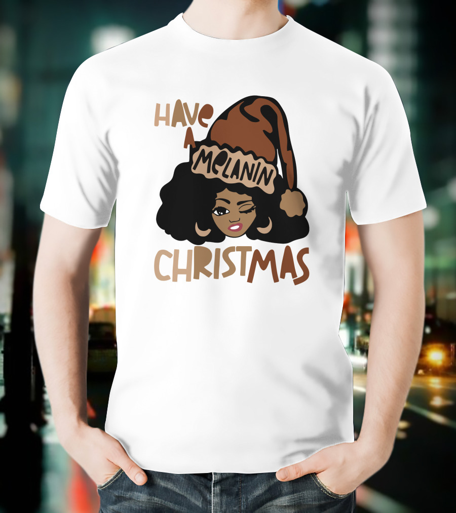 Have A Melanin Christmas Kryssylareina Certified Thief T-Shirt