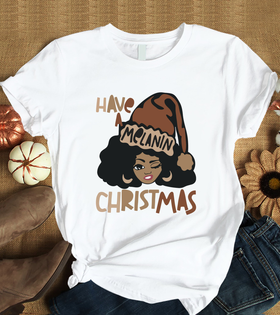 Have A Melanin Christmas Kryssylareina Certified Thief T-Shirt
