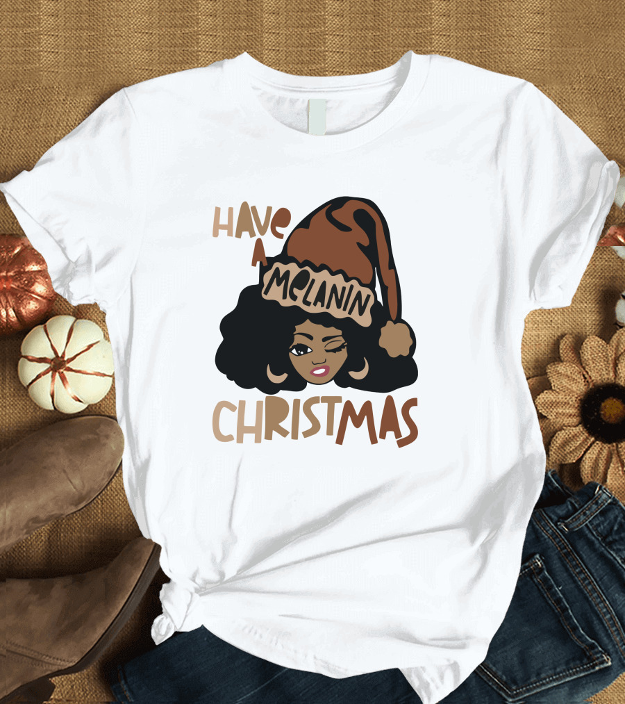 Have A Melanin Christmas Kryssylareina Certified Thief T-Shirt
