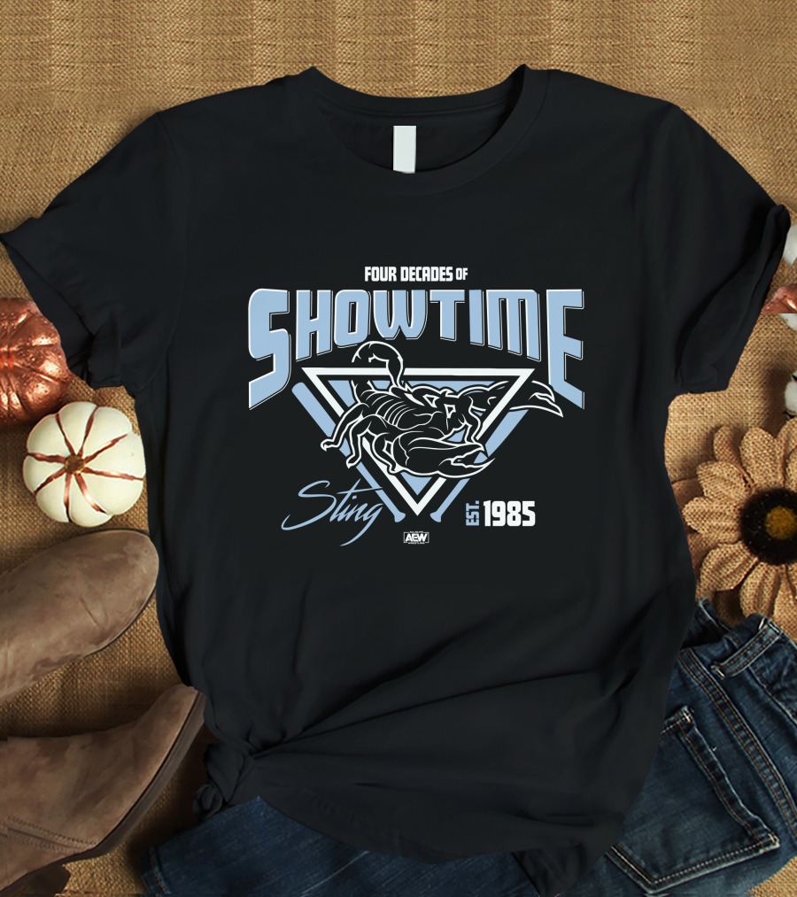 Showtime Sting Est.1985 Four Decades T-Shirt