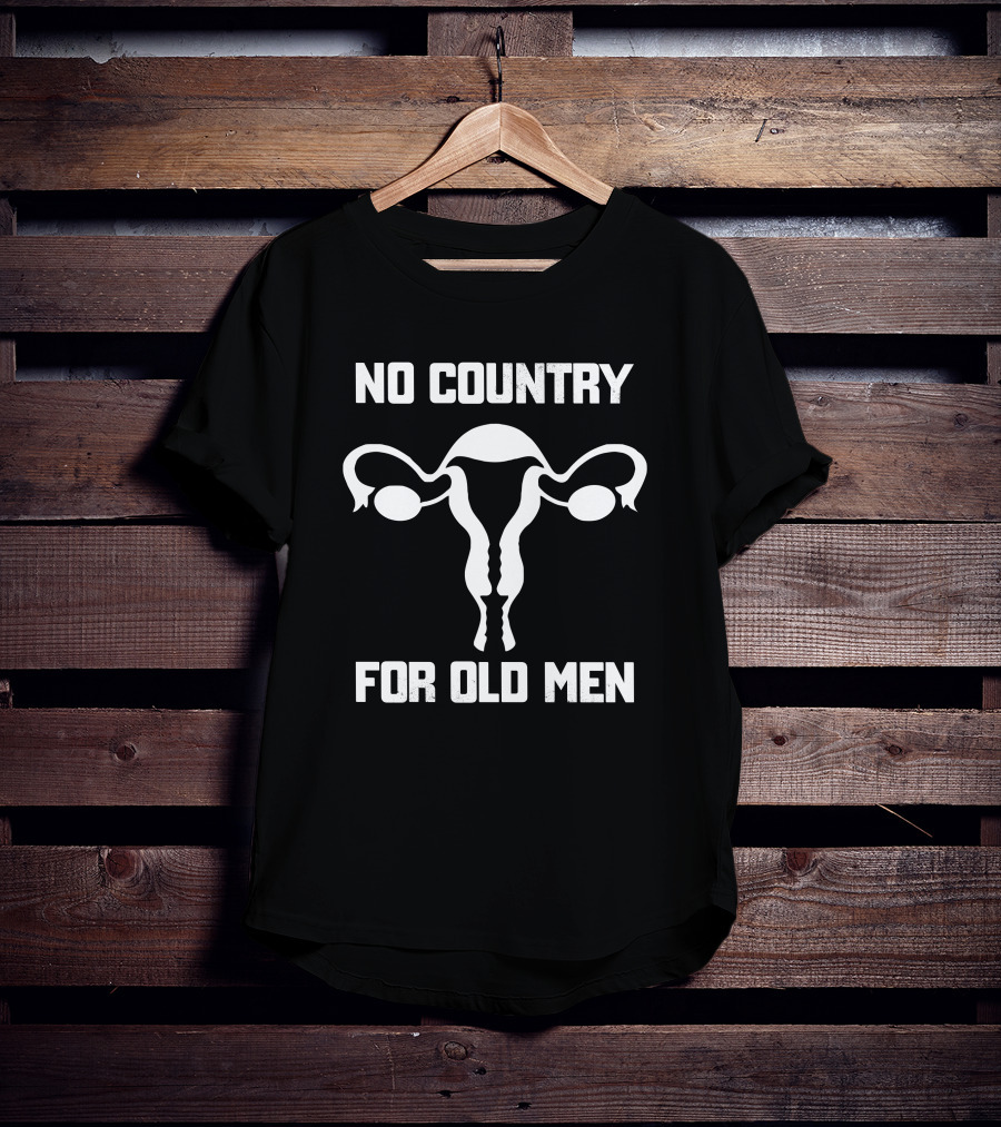 No Country For Old Men Texas Landscape Scene With Iconic Cowboy T-Shirt