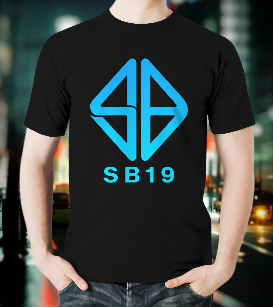 SB SB19 Logo Blue Diamond T-Shirt