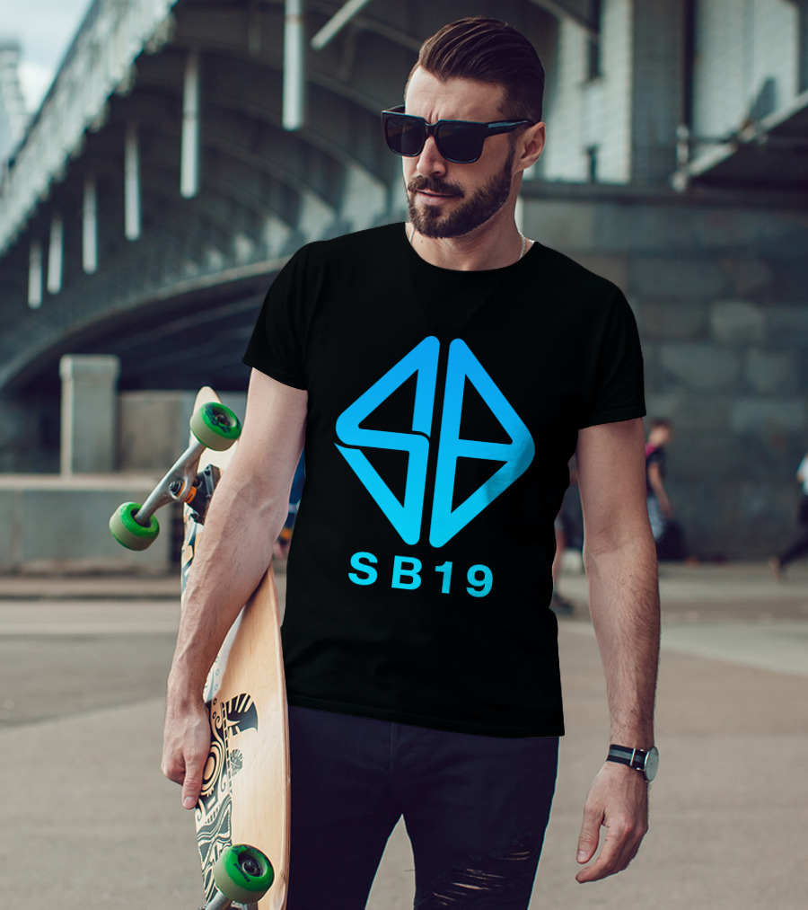 SB SB19 Logo Blue Diamond T-Shirt