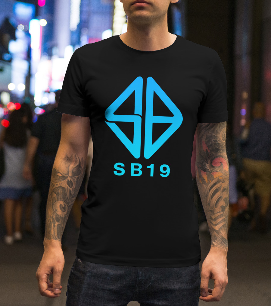 SB SB19 Logo Blue Diamond T-Shirt