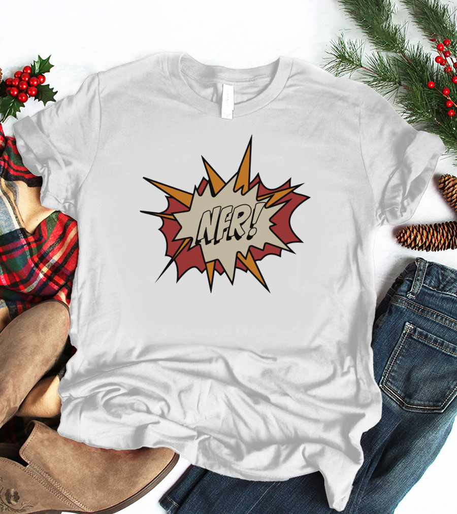 NFR Comic Book Style Explosive Burst T-Shirt