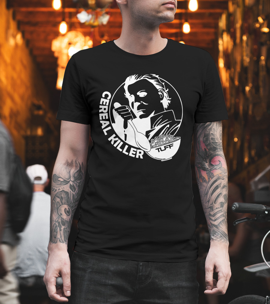 Cereal Killer Breakfast Humor Vintage T-Shirt