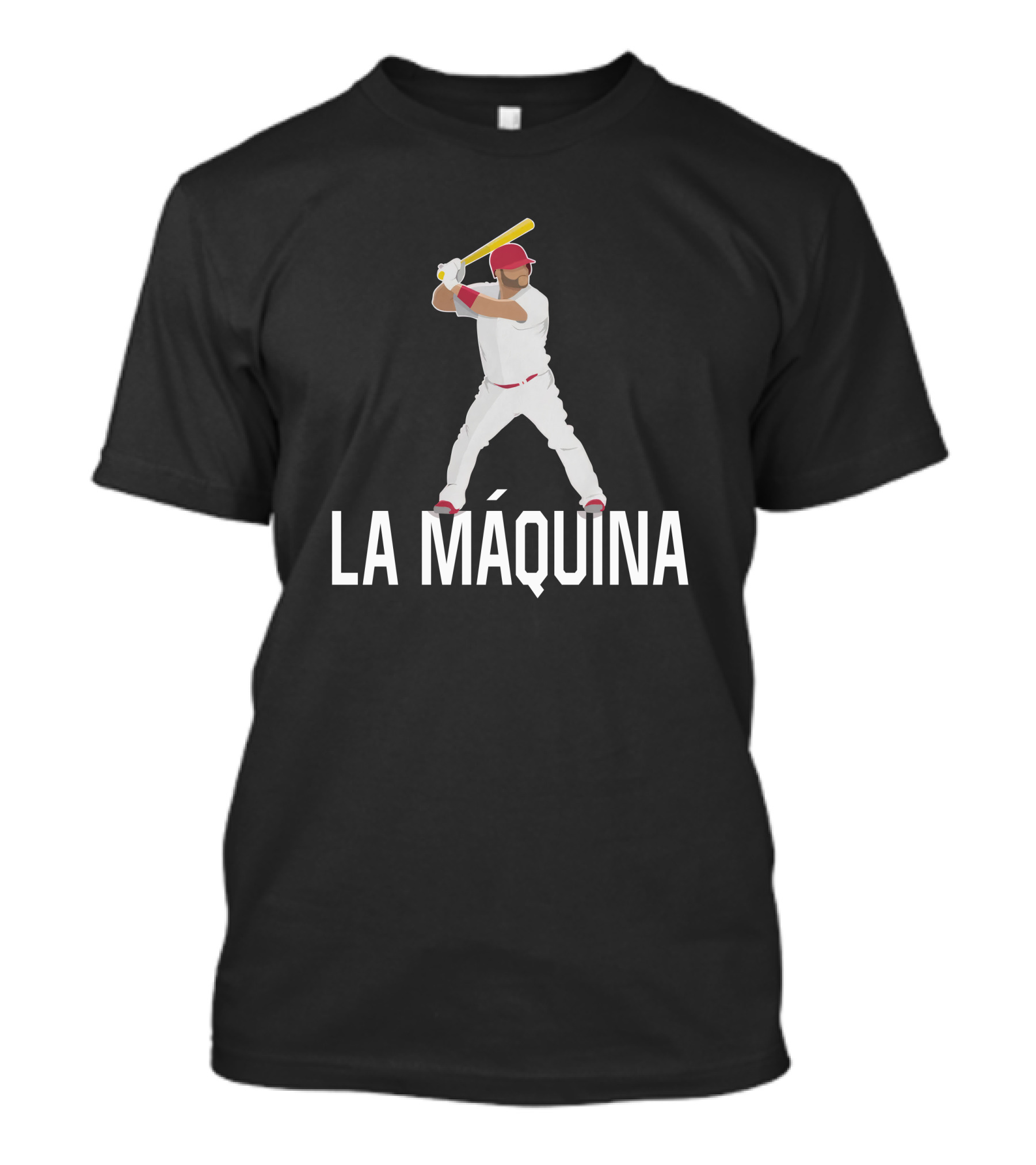 La Máquina Baseball Player With Bat Iconic Pose T-Shirt