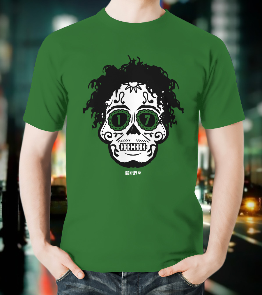 Garrett Wilson Sugar Skull 17 T-Shirt