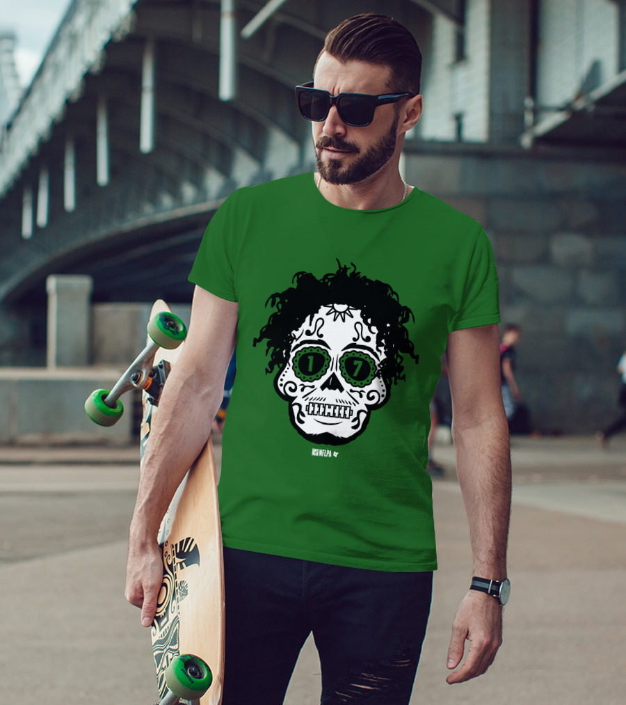 Garrett Wilson Sugar Skull 17 T-Shirt