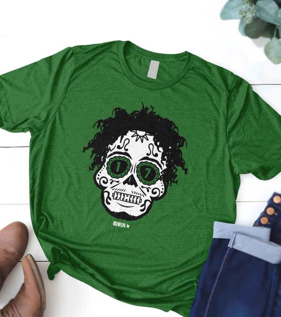 Garrett Wilson Sugar Skull 17 T-Shirt