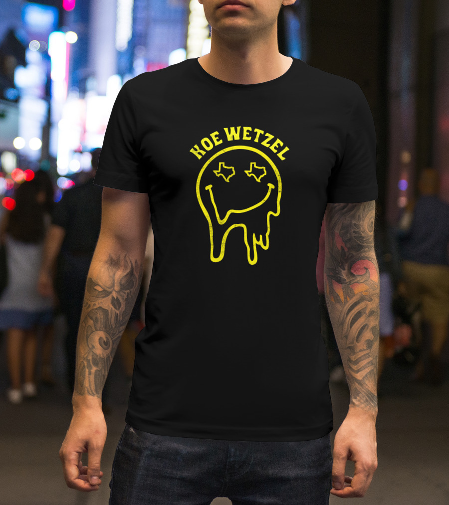 Koe Wetzel Droopy Smiley Texas Icons T-Shirt