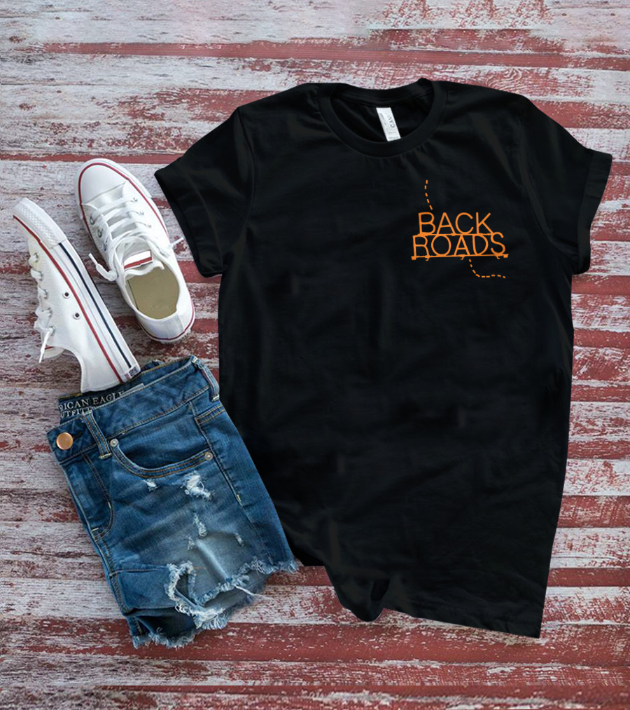 Heather Ewart Back Roads Dotted Path T-Shirt