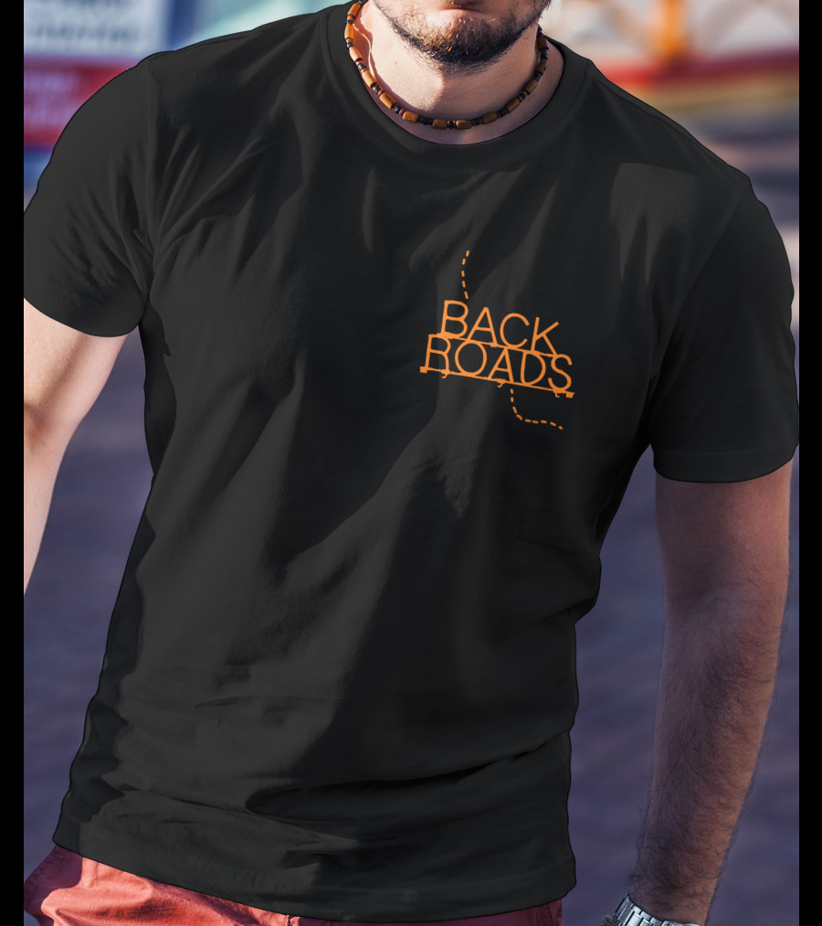 Heather Ewart Back Roads Dotted Path T-Shirt