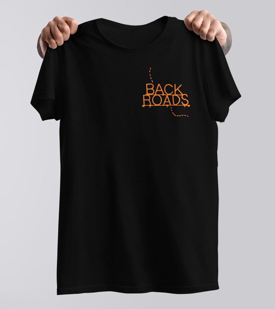 Heather Ewart Back Roads Dotted Path T-Shirt