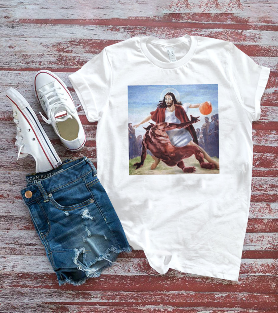 Jesus Basketball Influence Kofie T-Shirt