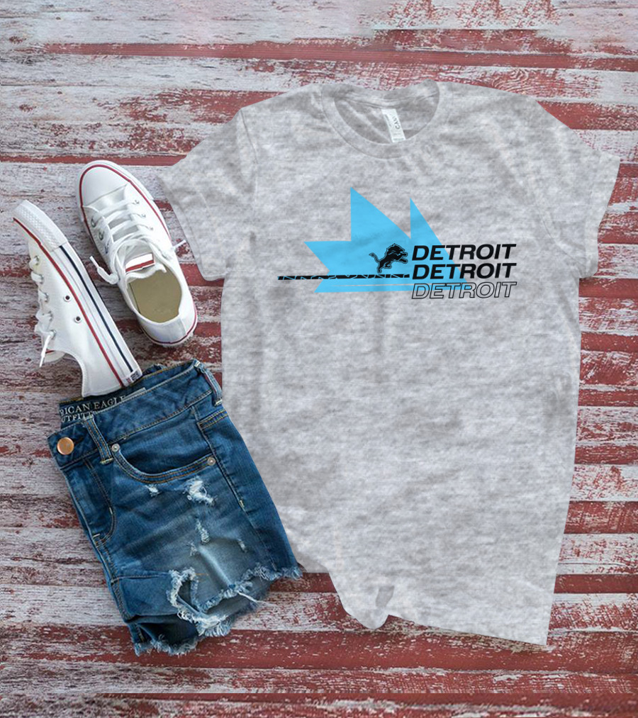 Ninja Detroit Lions Detroit Detroit T-Shirt