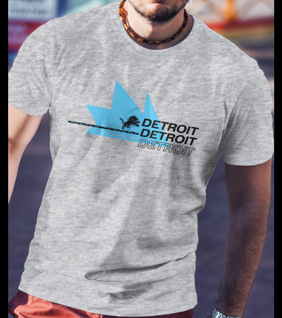 Ninja Detroit Lions Detroit Detroit T-Shirt