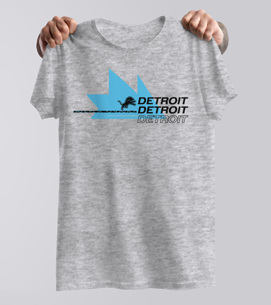 Ninja Detroit Lions Detroit Detroit T-Shirt