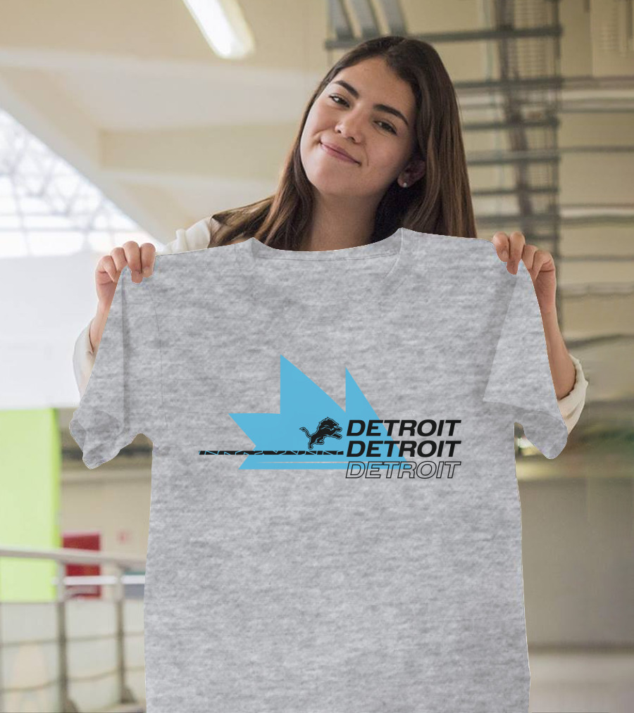 Ninja Detroit Lions Detroit Detroit T-Shirt