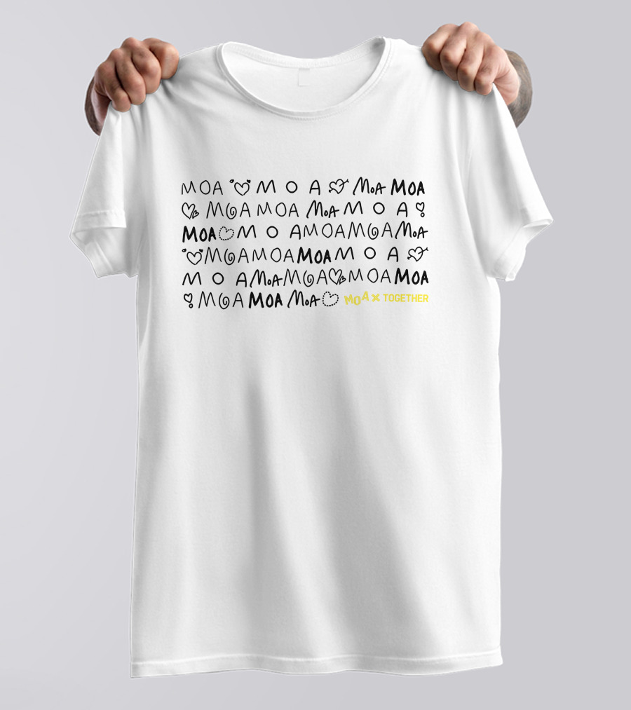 MOA MOA MOA MOA MOA MOA X TOGETHER T-Shirt