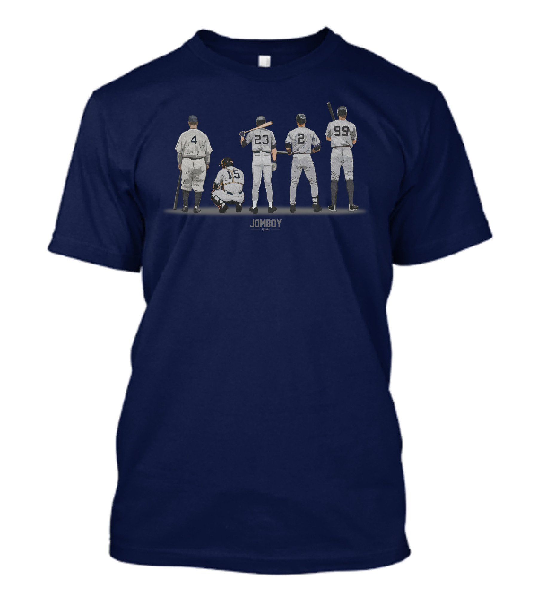 Jomboy Media The Captains Baseball Legends 4 15 23 2 99 T-Shirt