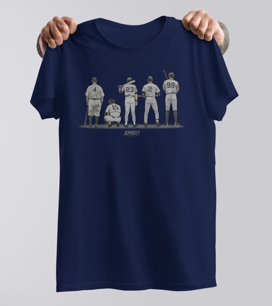 Jomboy Media The Captains Baseball Legends 4 15 23 2 99 T-Shirt