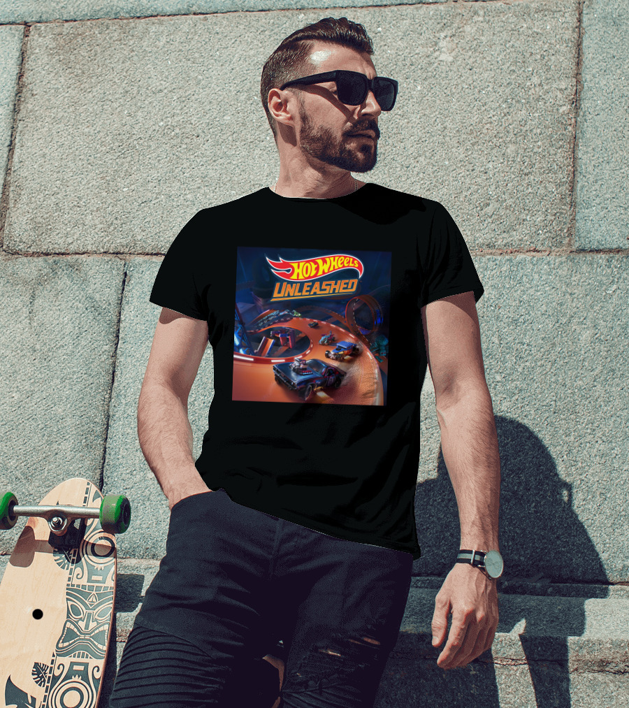 Hot Wheels Unleashed Racing Adventure On Iconic Orange Track T-Shirt