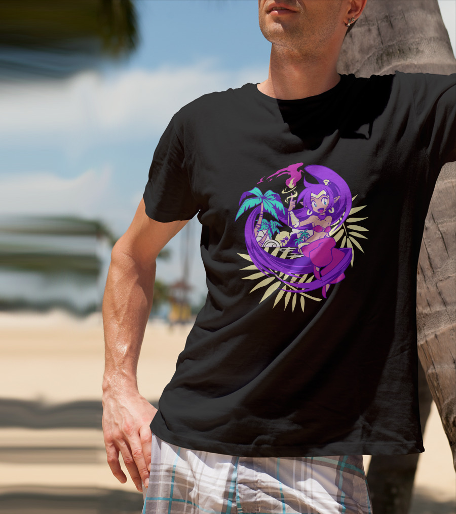 Shantae Tropical Trickster Palm Magic Fusion T-Shirt