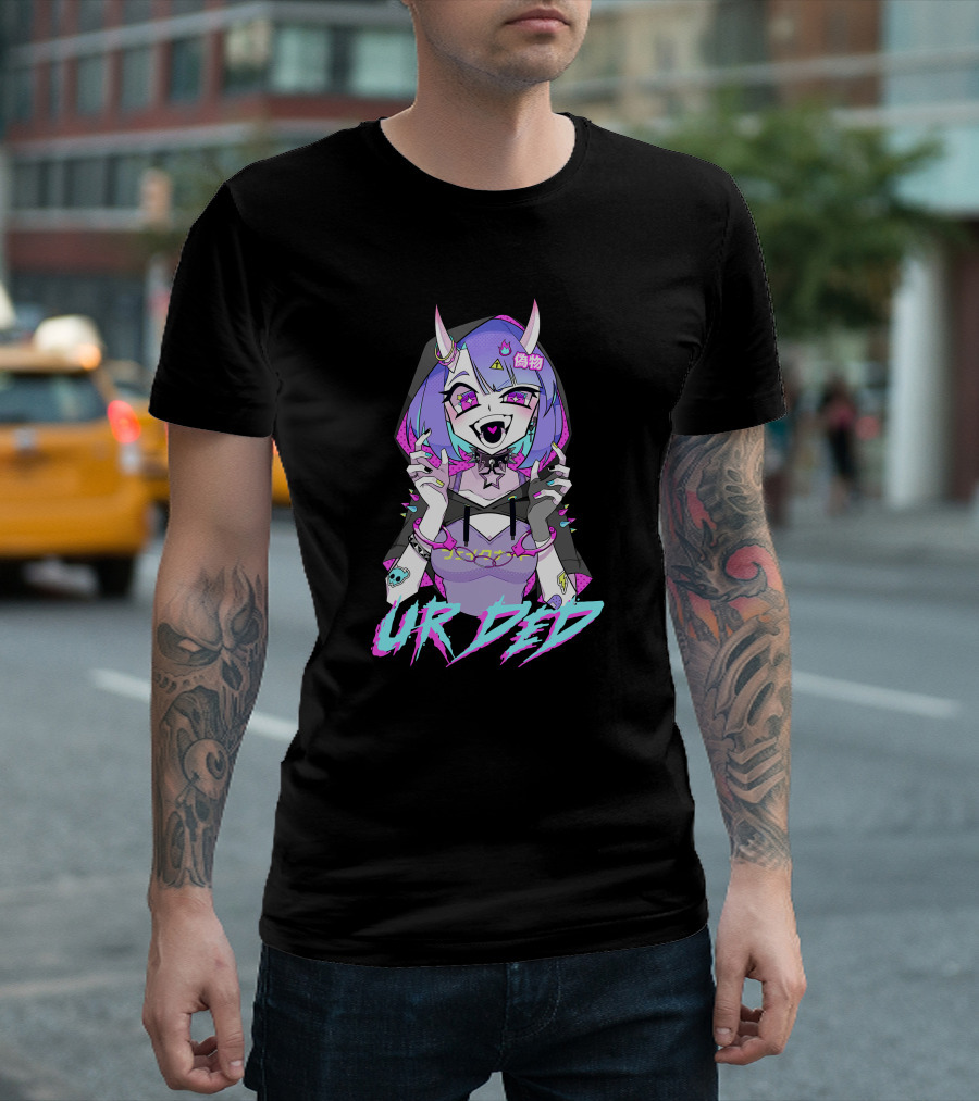 UR DED Kawaii Demon Anime Aesthetic T-Shirt
