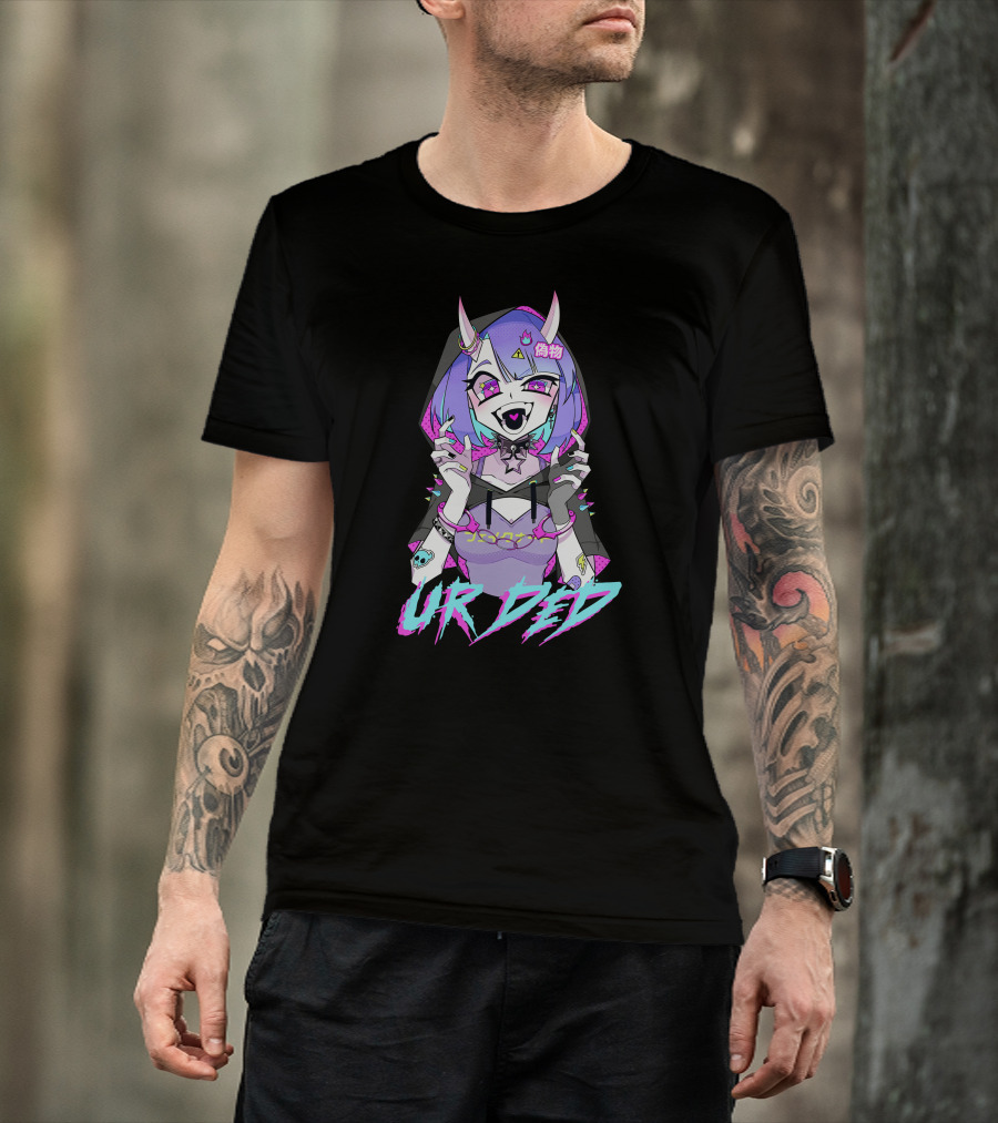 UR DED Kawaii Demon Anime Aesthetic T-Shirt