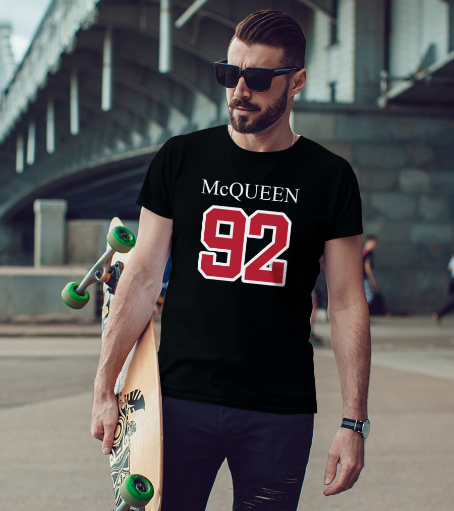 McQUEEN 92 Red Number T-Shirt