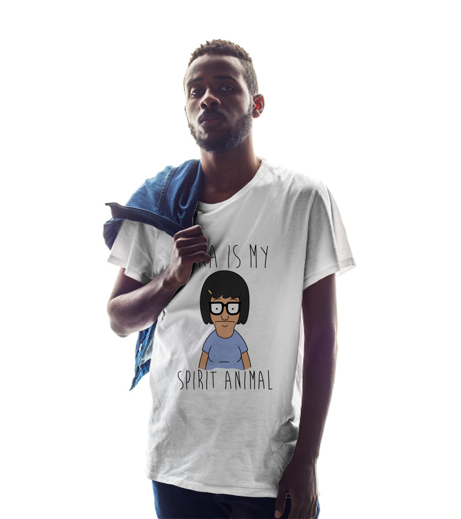 Tina Is My Spirit Animal Bob's Burgers Character Image T-Shirt
