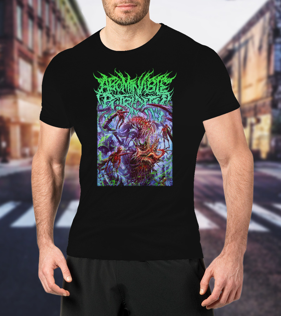 Grotesque Cybernetic Optimization Morbidly Unique Bio-Mechanical Horror Creature T-Shirt