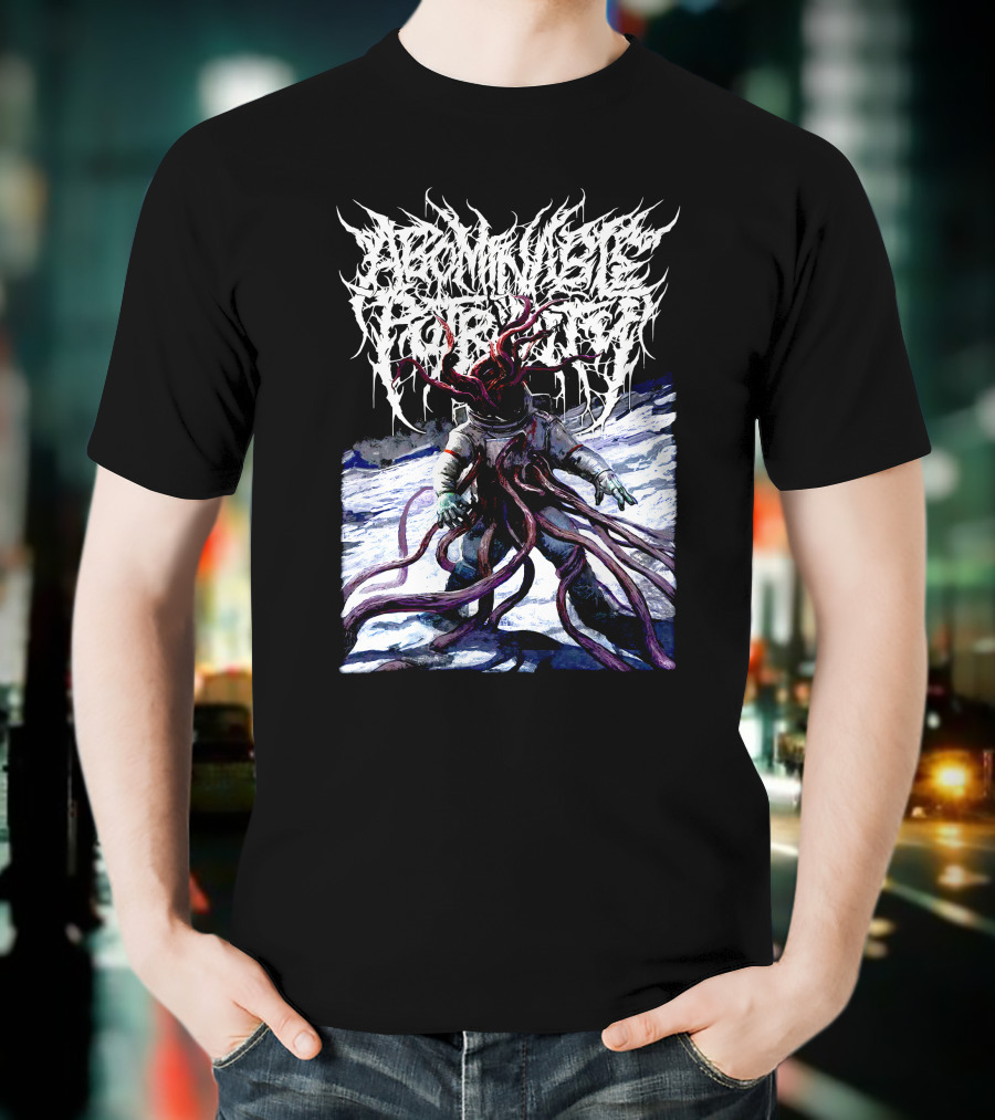 Deep Space Penetration Tentacle Cosmic Scene T-Shirt