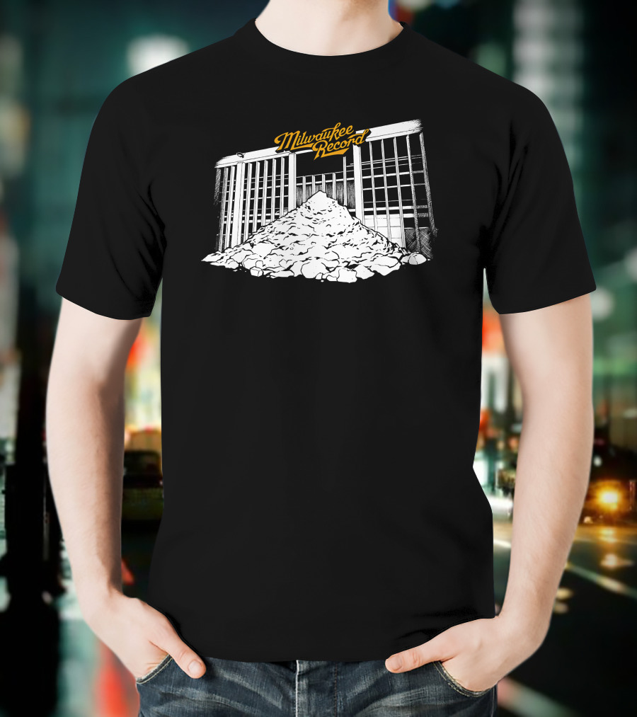 Milwaukee Record Snow Pile T-Shirt